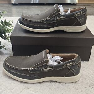 Florsheim Men's Lakeside Casual Brown Slip On Loafers, Size 9